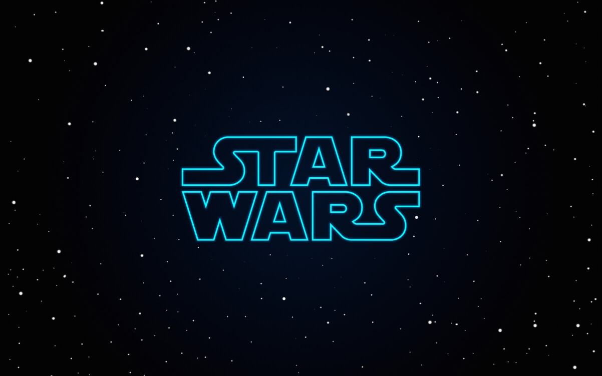 星球大战Star Wars 霓虹灯星星 4k壁纸