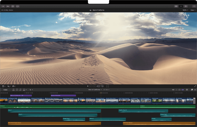Apple Final Cut Pro 专属视频后期软件